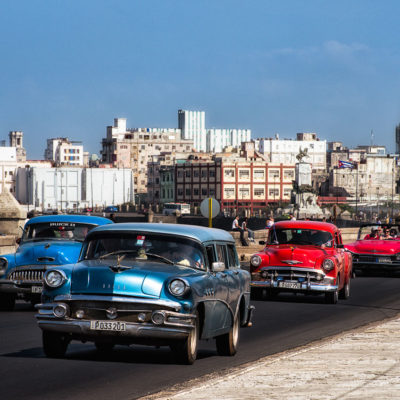 Straßenbild aus Kuba
